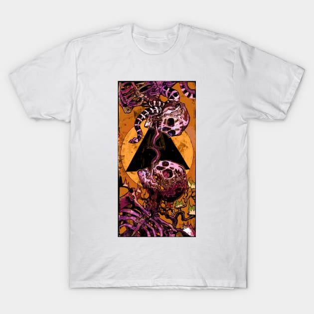 The Lovers (Cyberpunk Tarot) T-Shirt by Joshessel